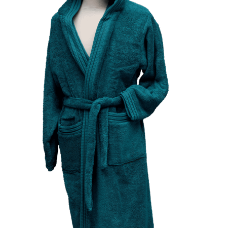 Bathrobe-bademantel-grün-450gr