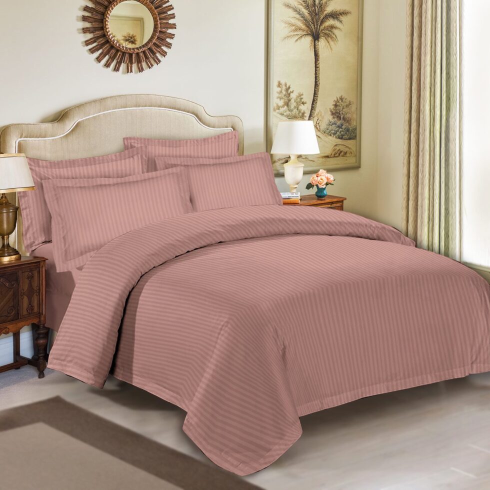 Cotton bed linen-Baumwoll Bettwäsche-rose-3,4,5 Teile