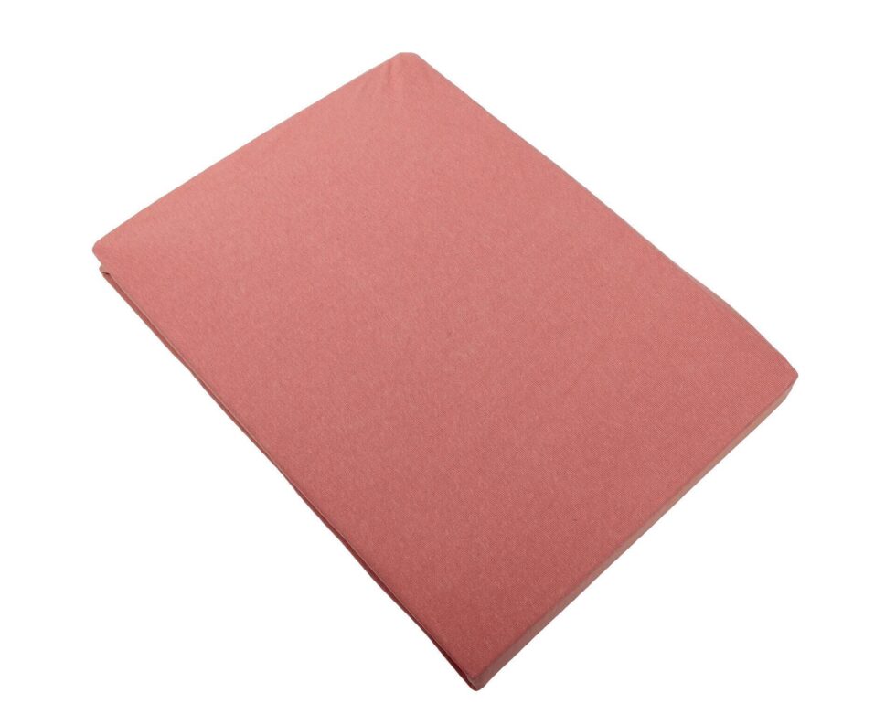 bed sheet-spannbettuch-pfirsich
