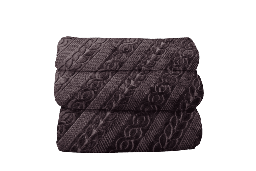 Shaggy blanket SAMPLA made of polyester-Zottelige Decke SAMPLA aus Polyester-lila-violett-150/200,200/220
