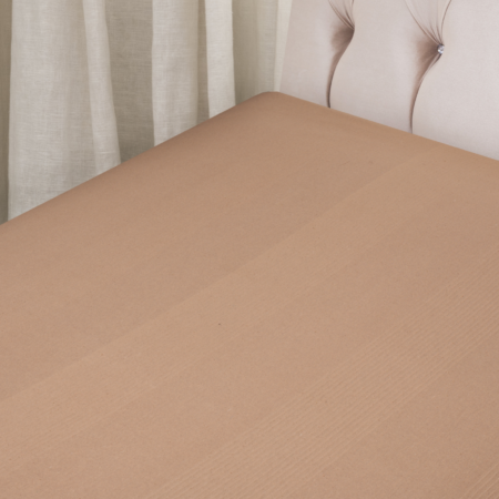 Baumwoll Tagesdecke OLATA -Cappuccino