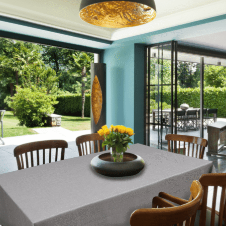Tablecloth-tischdecke-grau-grey