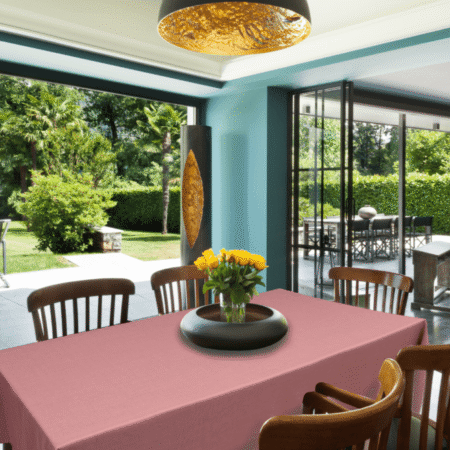 Tablecloth-tischdecke-helles lila-light lila