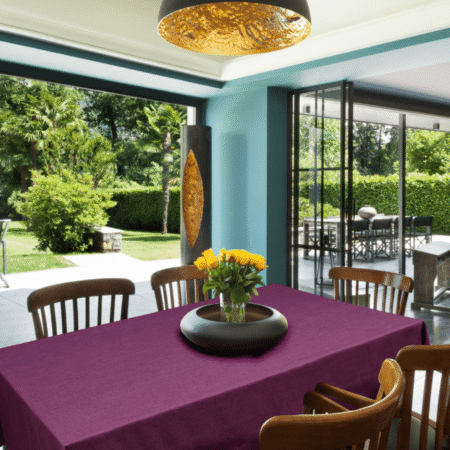 Tablecloth-tischdecke-violett