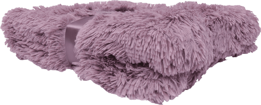 Bedspread Shaggy-Kuscheldecke Shaggy-lila