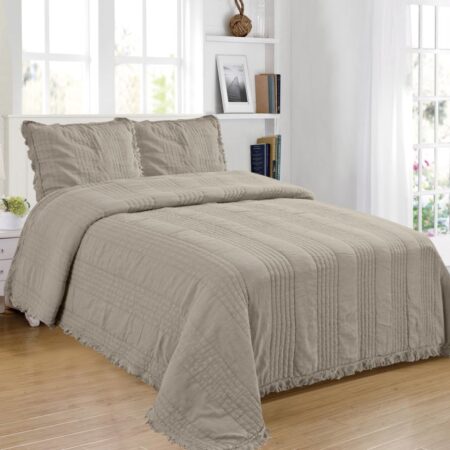 bed cover-tagesdecke-tana-beige
