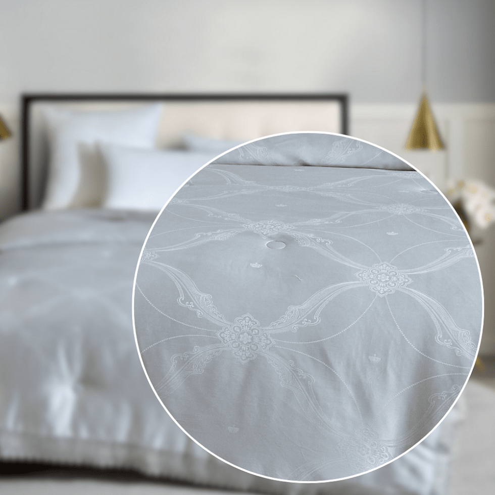 bed quilt-bettdecke-modal-grau-grey