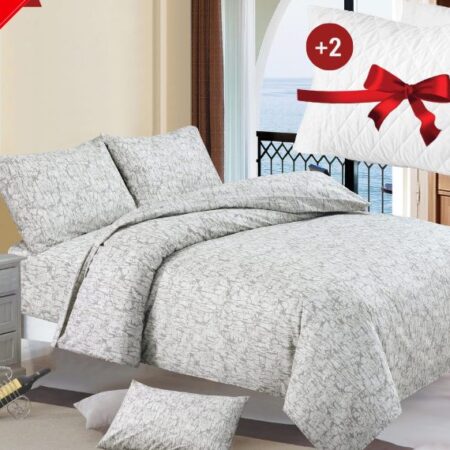 bed set-bettwasche-natur grau