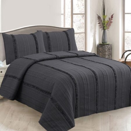 bed sheet-tagesdecke-grau-grey-ival