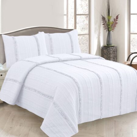 bed sheet-tagesdecke-white-weiss-ival
